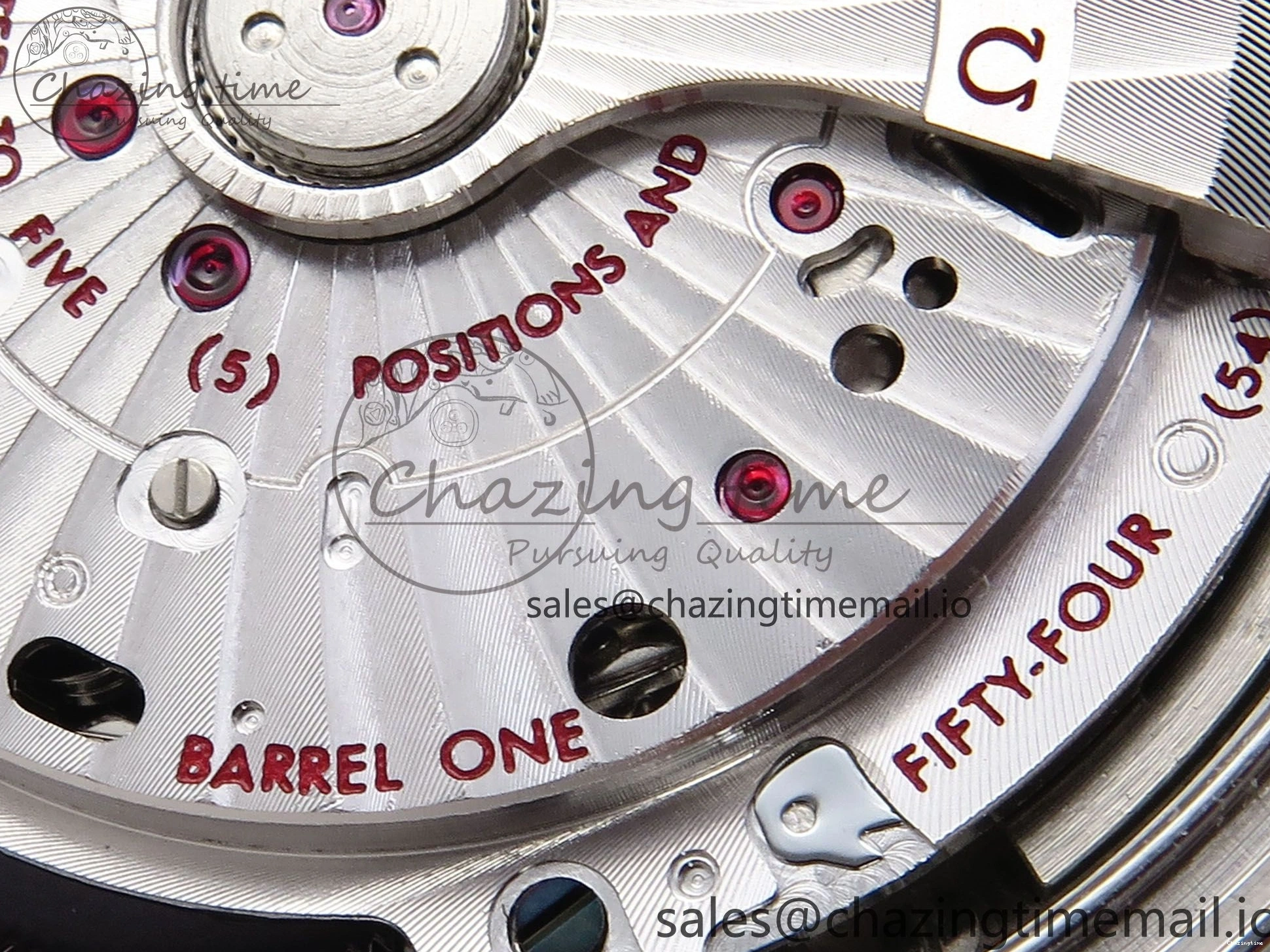 0131 Seamaster 300m Chrono SS RG OMF 1:1 Best Edition Blue Dial on SS RG Bracelet A Timeless 7686